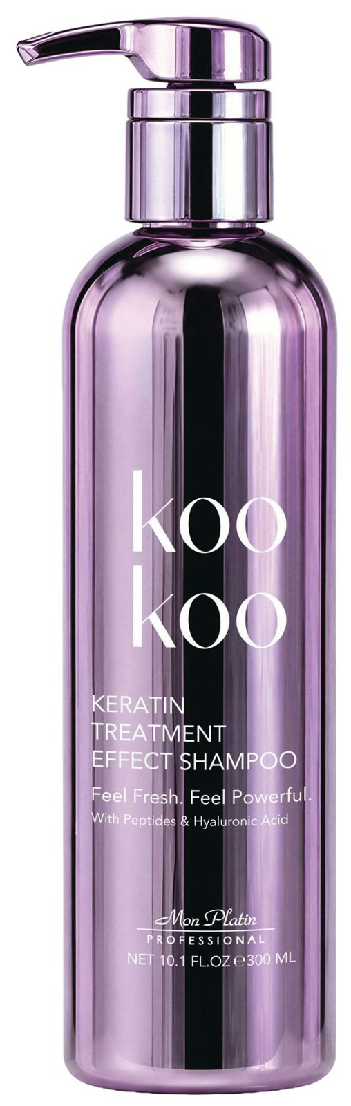 שמפו KOO KOO מון פלטין 300 מ״ל בבקבוק סגול מטאלי